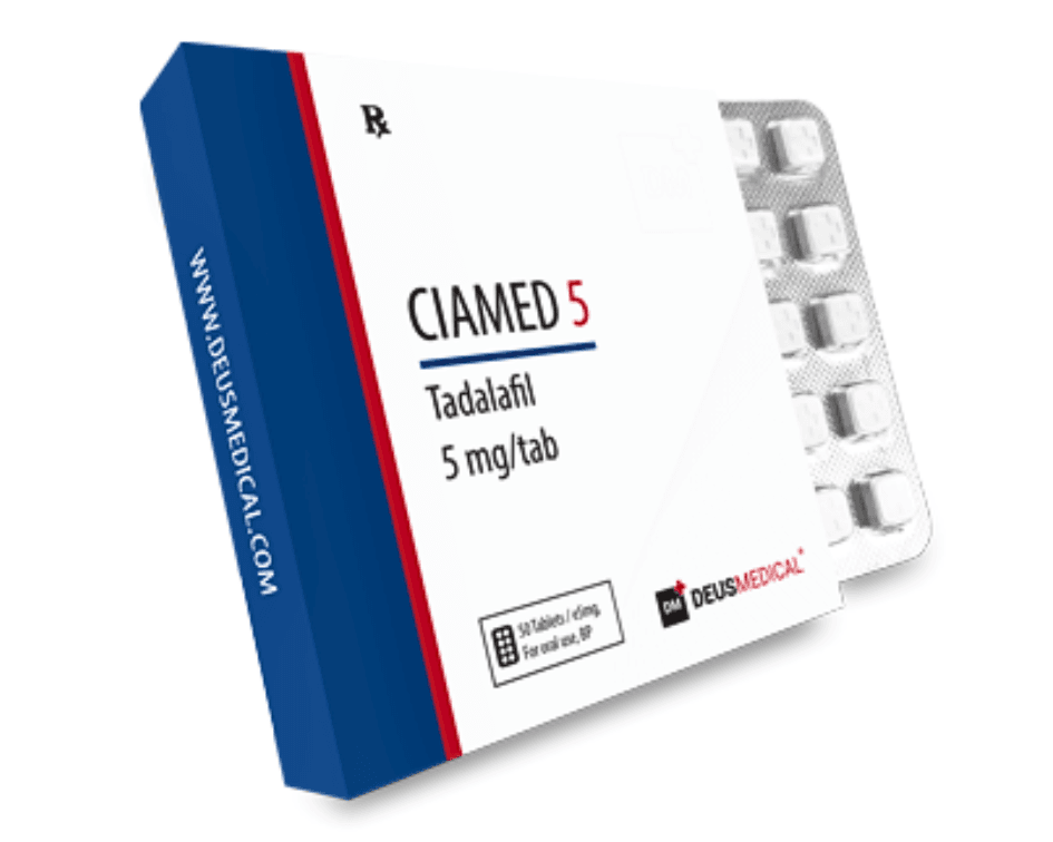 Deus Medical CIAMED 5mg (Tadalafil) 50 tabs