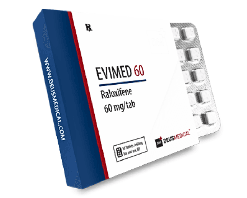 Deus Medical EVIMED 60mg (Raloxifene HCL) 50 tabs