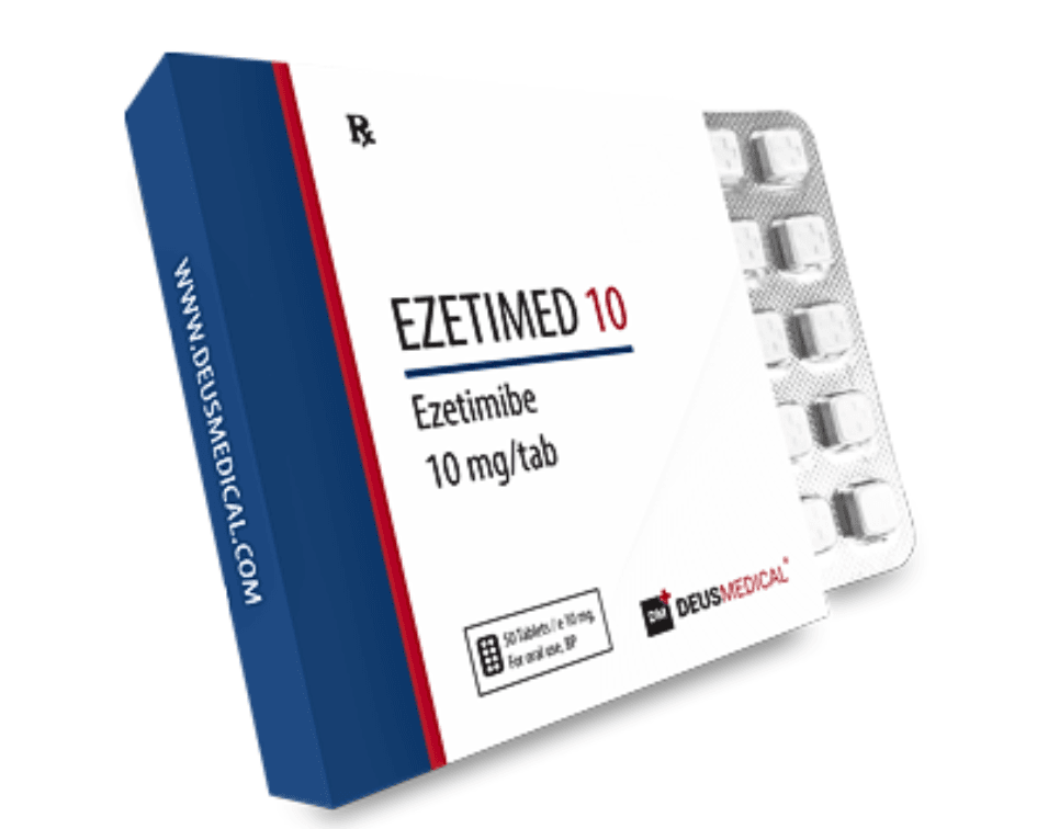 Deus Medical EZETIMED 10mg (Ezetimibe) 50 tabs