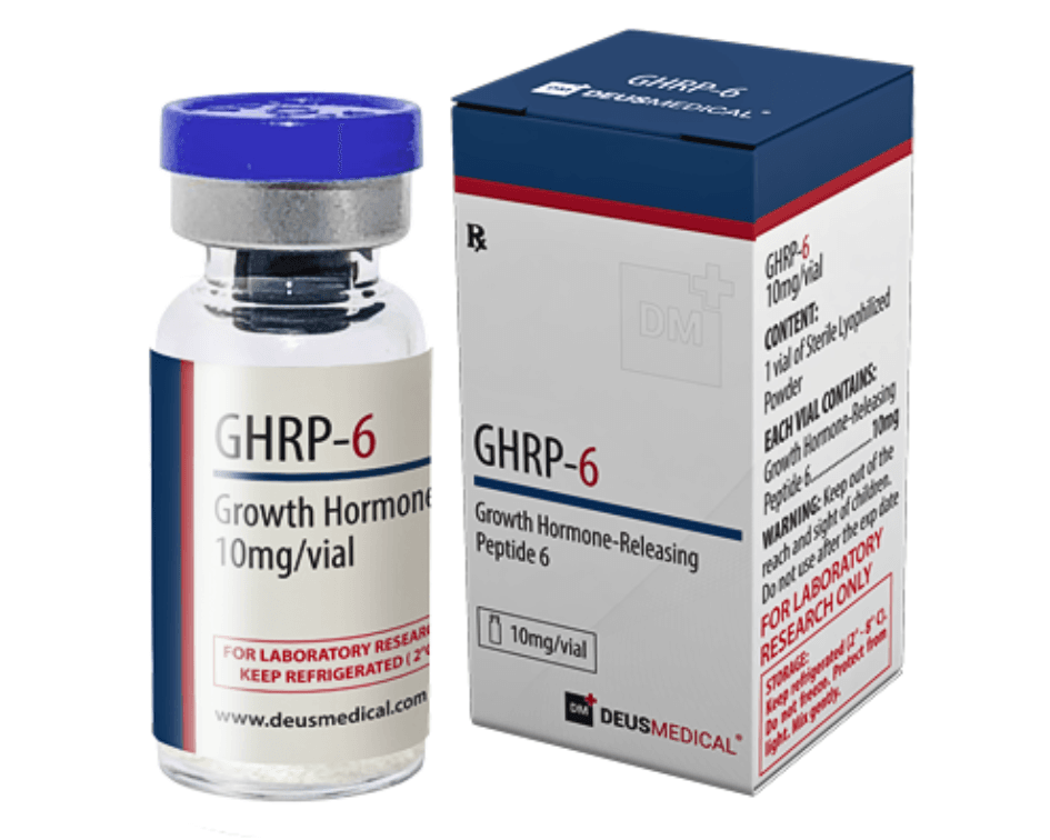 Deus Medical GHRP-6 (10 mg/vial)