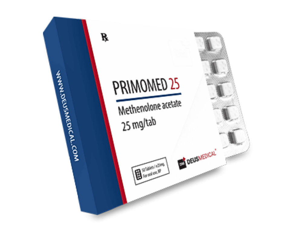 Deus Medical PRIMOMED 25mg (Methenolone Acetate) 50 tabs