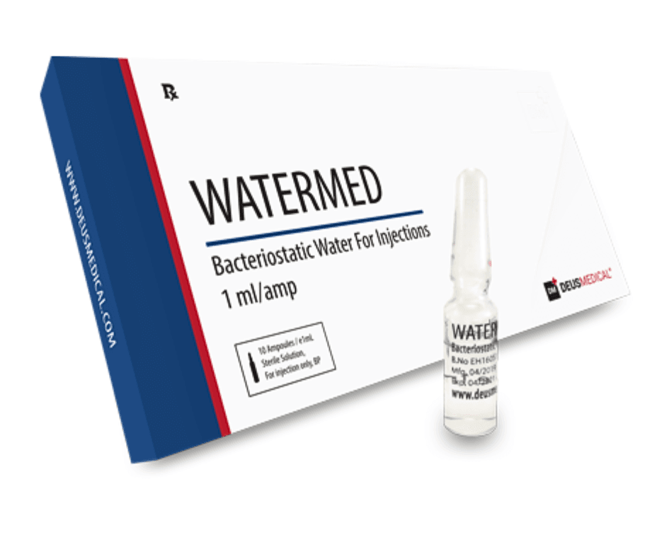 Deus Medical WATERMED Bacteriostatic water 1ml/amps