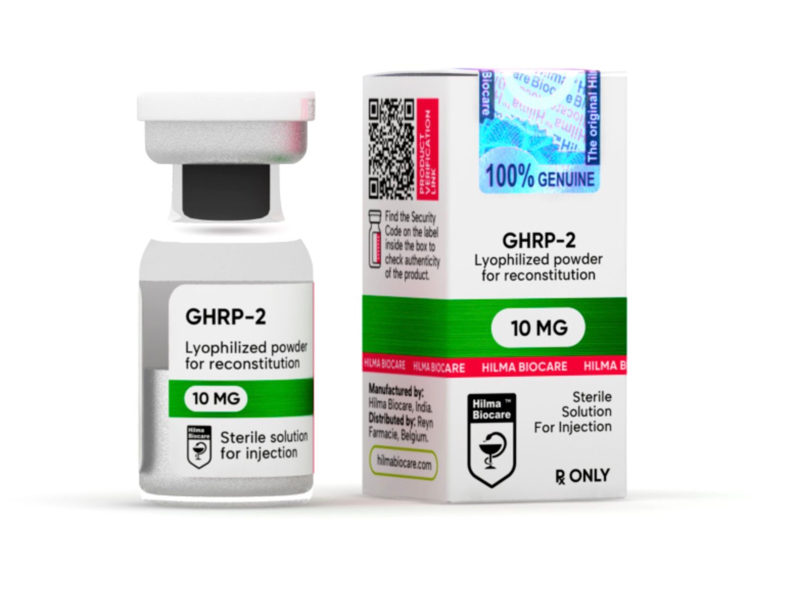 Hilma Biocare GHRP-2 (10 mg vial)