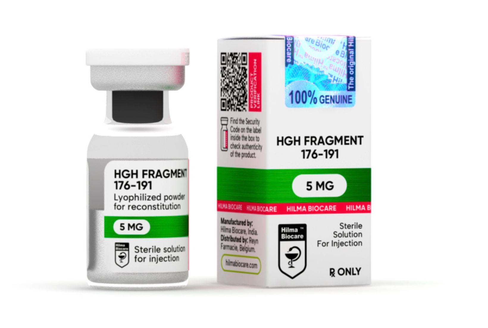 Hilma Biocare HGH fragment 176-191 (5 mg/ vial)