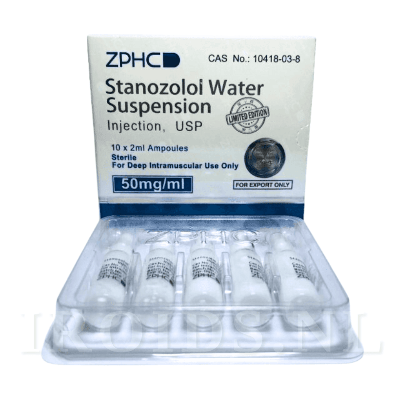 ZPHC Stanozolol Suspensión Acuosa 1ml x 10 amp (50mg)