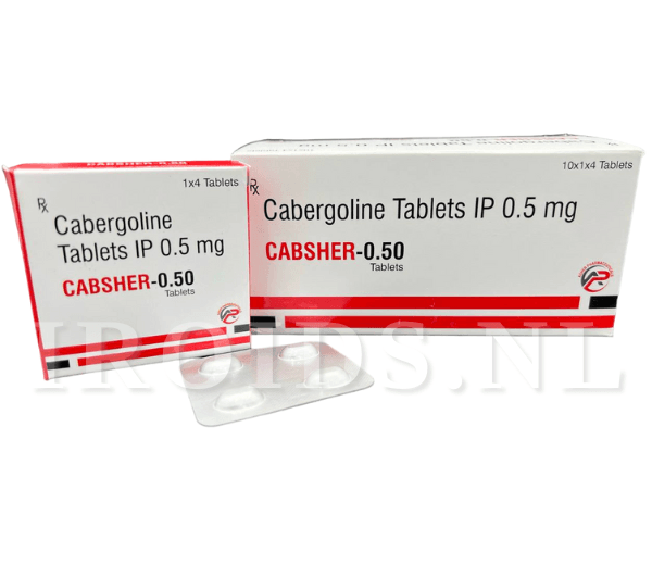 Cabergoline 0,5mg (4 tablets)