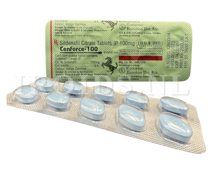 Cenforce Sildenafil Citrate 100 Mg (10 tabs stripe)