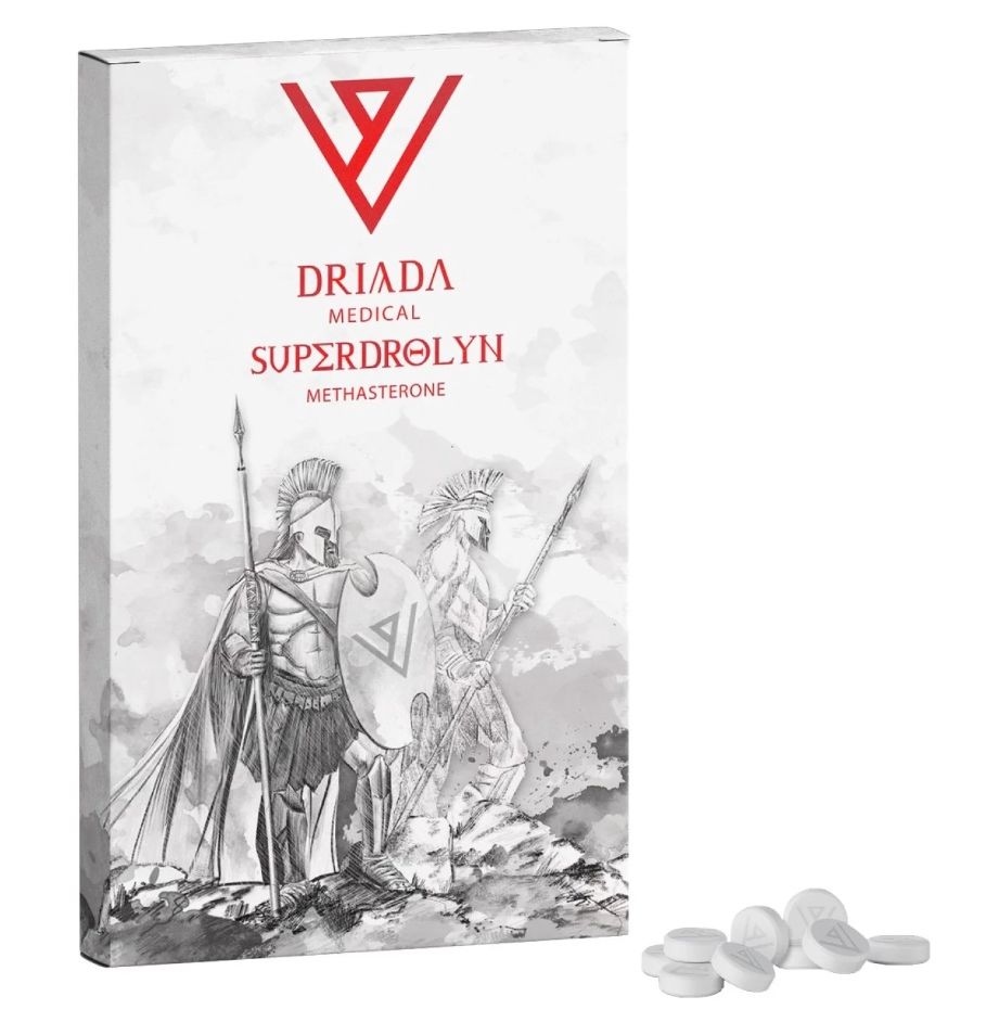 Superdrolyn (Methasterone) 10mg/100 tabs Driada Medical