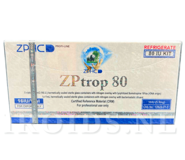 ZPHC ZPtropin 80 iu (5 viales x 16 iu)